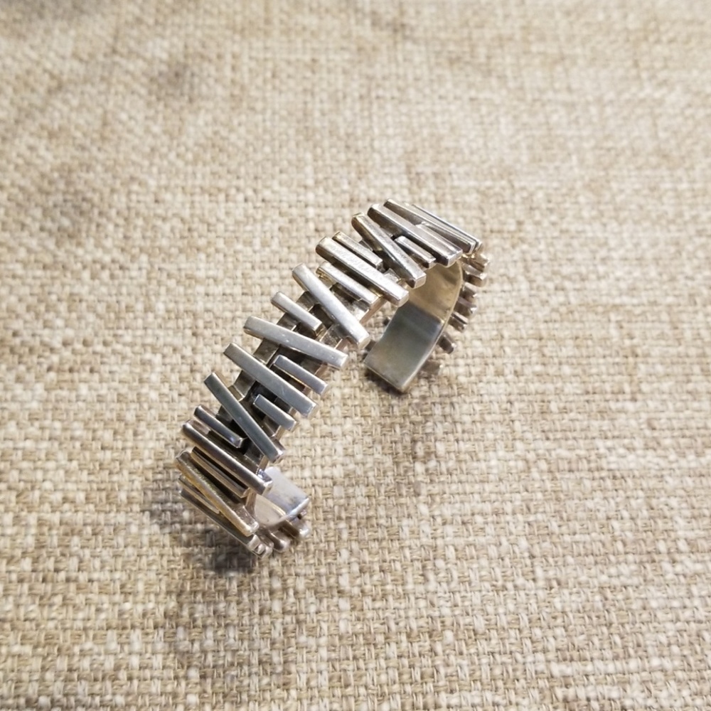 Juan Willie Vintage Sterling Silver Cuff Bracelet